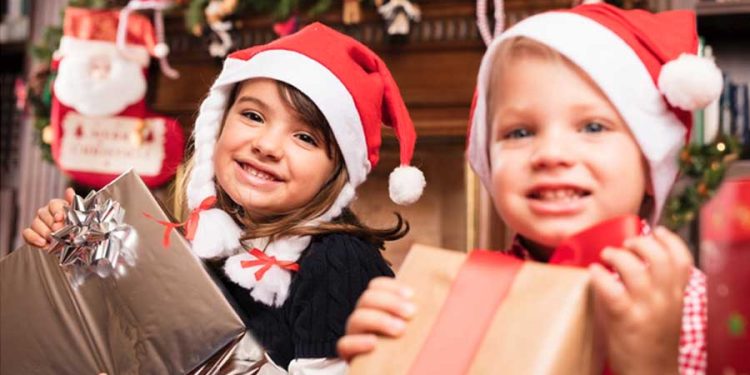 juguetes regalos de navidad para los hijos Santa Claus