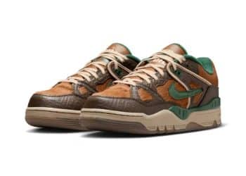 Las Nike Air Force 3 de Nigo Baroque Brown son la versión sobria (y peluda) de las zapatillas más importanters de 2024