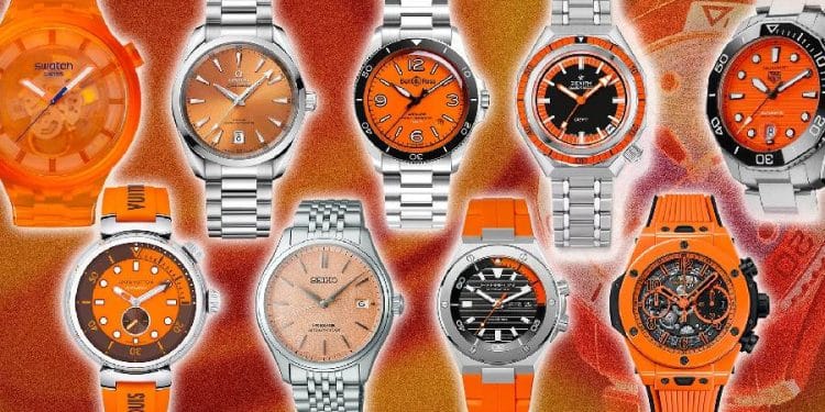 Omega, Vuitton, Seiko… Los relojes naranjas más codiciados