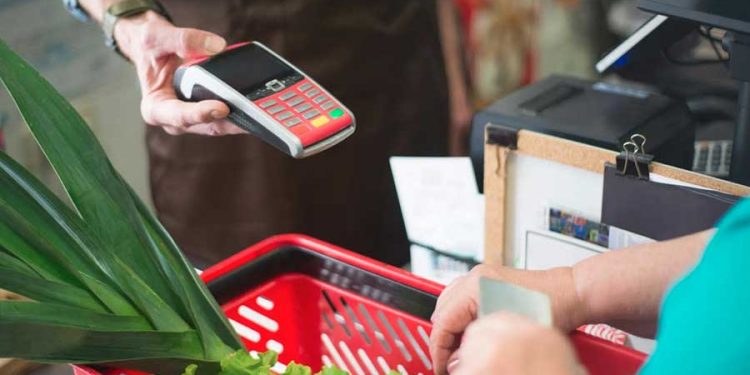 Compra supermercado tarjetas de alimentación pagos digitales