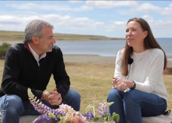 Cristián Barrientos y Kathryn McLay