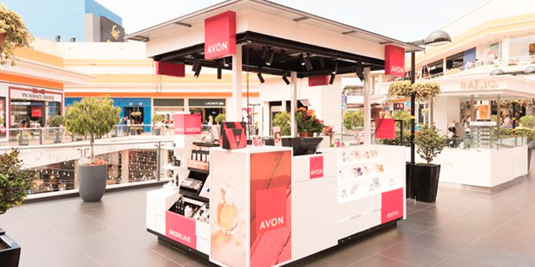 Punto de venta físico de Avon
