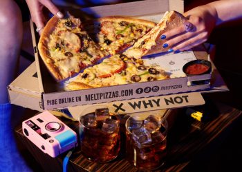 melt pizzas