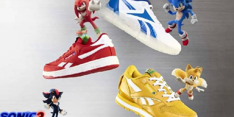 La colección Sonic 3 x Reebok es de las más exitosas en México