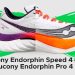 Cara a cara: Comparamos las Saucony Endorphin Speed 4 vs Saucony Endorphin Pro 4