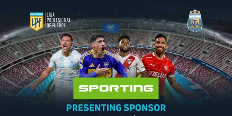 La AFA anuncia a Sporting como Presentador Oficial de la LPF