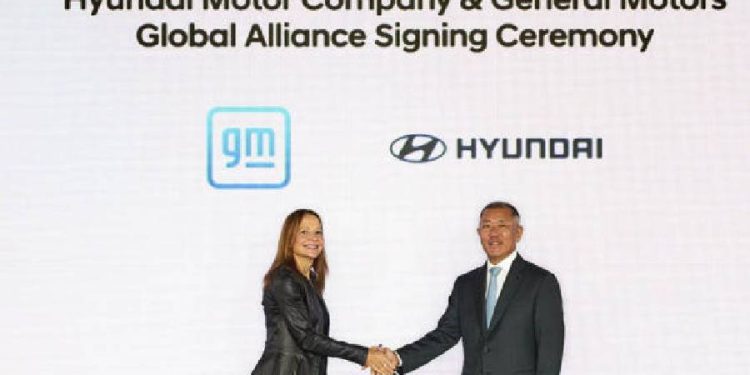 Alianza innovadora: General Motors y Hyundai Transforman el mercado de vehículos eléctricos
