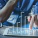 Prontopaga gráfico aumento subida datos digitales