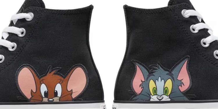Converse presenta una divertida colección de Tom & Jerry
