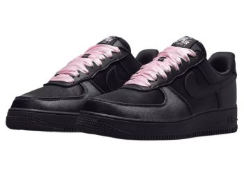 Las Nike Air Force 1 “Black Satin” serán tu mayor deseo para este 2025