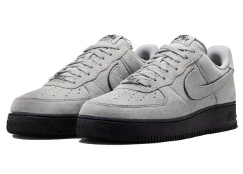 Las Nike Air Force 1 “Smoke Grey Suede” son las zapatillas grises perfectas para la primavera
