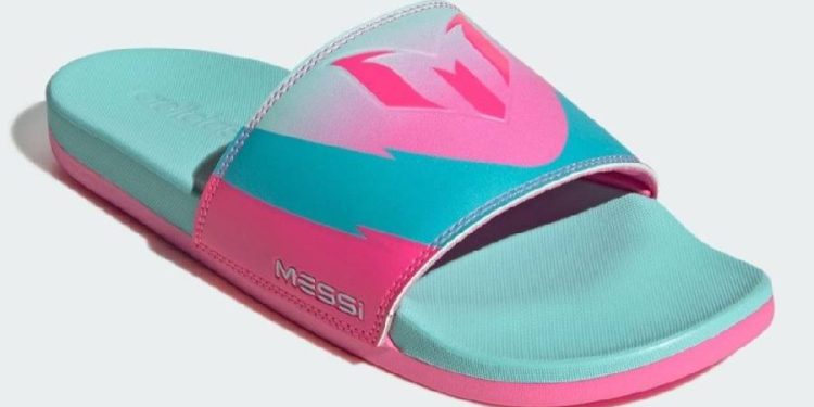 Adidas y Messi celebran el lanzamiento de las nuevas adilette comfort «miami»