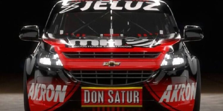 Así es la Chevrolet S10 de Canapino para su debut en las Pick Up