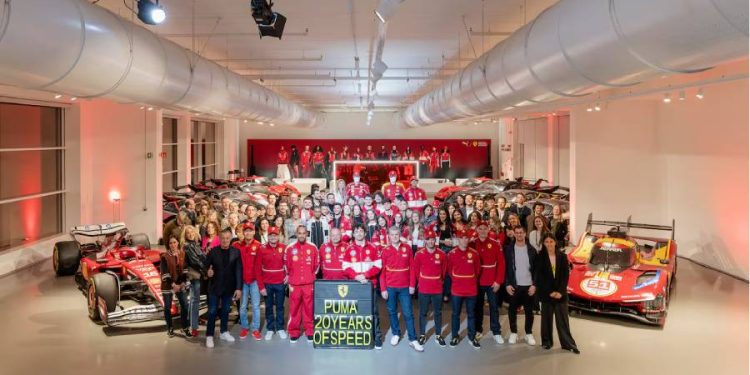 Ferrari y PUMA: 20 años de velocidad