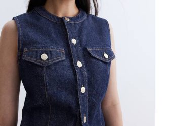 H&M reinventa el chaleco tejano clásico