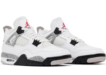 Llegaron las Air Jordan 4 “White Cement”