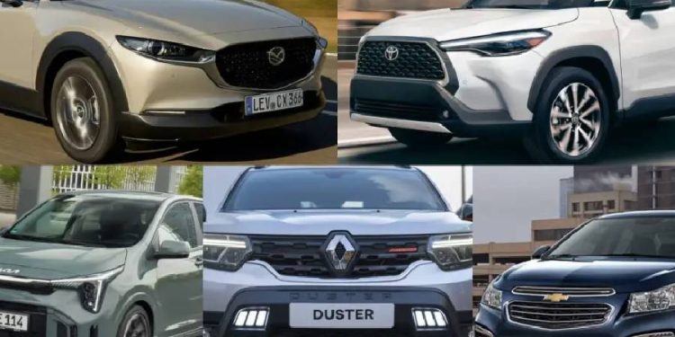 Los más vendidos: ¿Qué precios tienen Chevrolet, Mazda, Toyota, Kia y Renault?