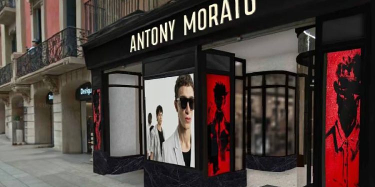 Firma italiana de lujo masculino Antony Morato crece en España
