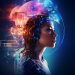 neuromarketing 3.0 escena de negocios futurista con un ambiente ultra moderno