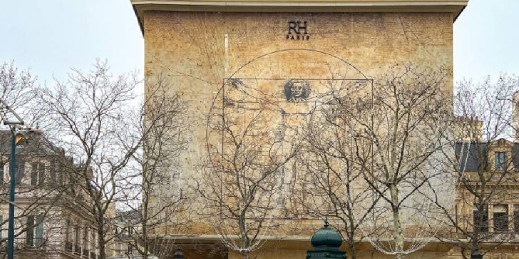 Restoration Hardware (RH) toma el relevo en los Campos Elíseos