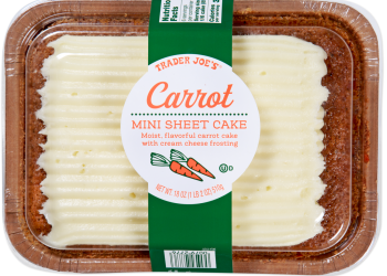 Carrot Mini Sheet Cake