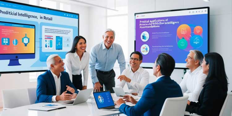 Imagen de inteligencia artificial para el retail training