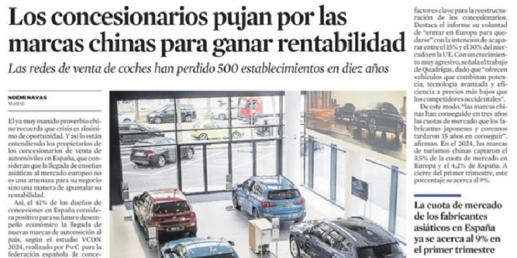 La nueva era del automóvil: El ascenso de las marcas chinas en Europa