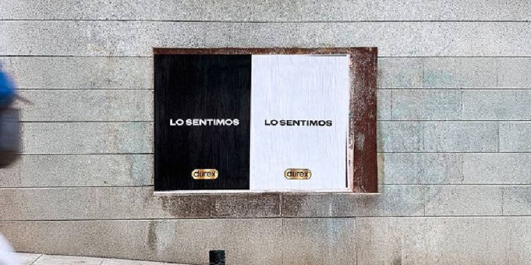 “Lo sentimos”, esta es la peculiar campaña de Durex España