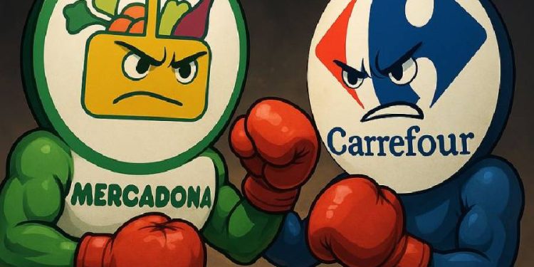 Mercadona vs. Carrefour: Un duelo de modelos empresariales
