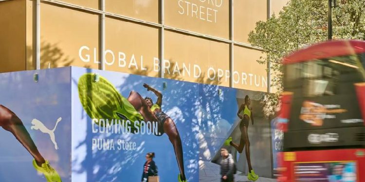 Puma salta a Oxford Street con su nuevo flagship