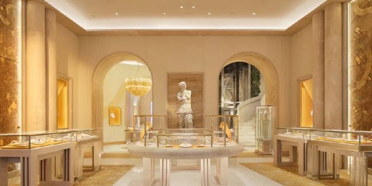 Nueva tienda de Bulgari en Milán es mucho más que un espacio comercial