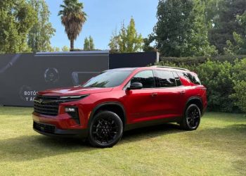 El Chevrolet Traverse ha llegado a Chile con su tercera generación