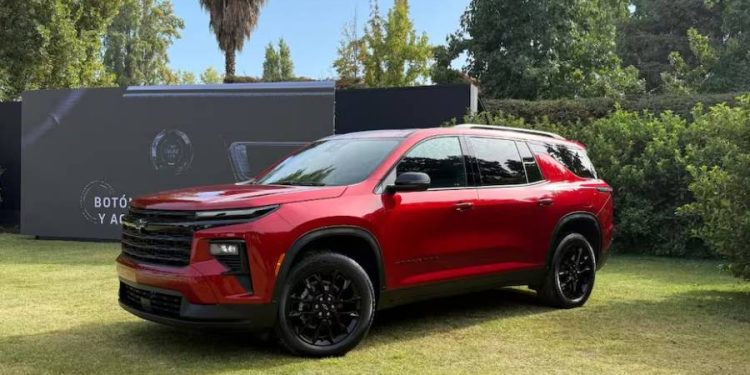 El Chevrolet Traverse ha llegado a Chile con su tercera generación