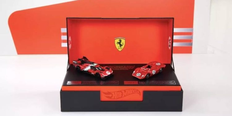 Hot Wheels presenta su colección de Ferrari a escala