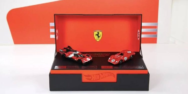 Hot Wheels presentó los primeros productos de su reciente colaboración con Ferrari en escala 1:64