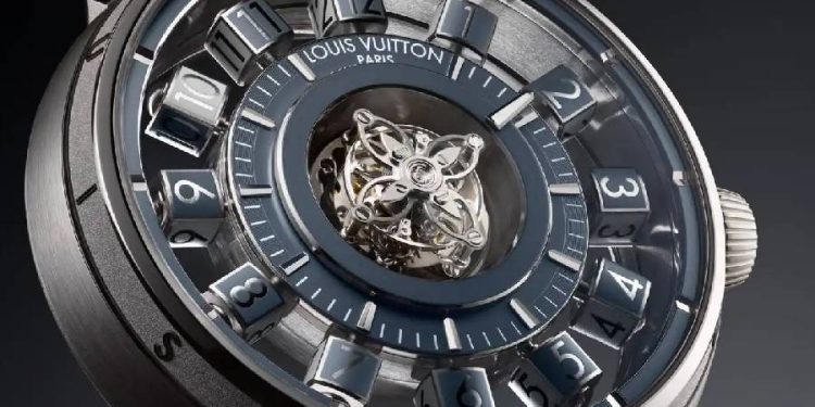 Así es el Tambour Taiko Spin Time de Louis Vuitton
