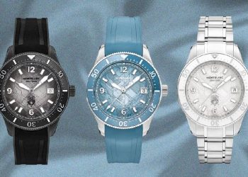 Montblanc redefine la excelencia con sus relojes Iced Sea