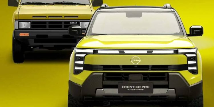 La nueva Nissan Frontier híbrida enchufable debuta