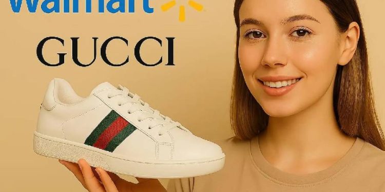 Walmart Lanza en Oferta Zapatos Deportivos que Imitan a Gucci