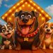 Bet on Win perritos animados felices
