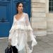 Los vestidos blancos boho chic son tendencia en 2025