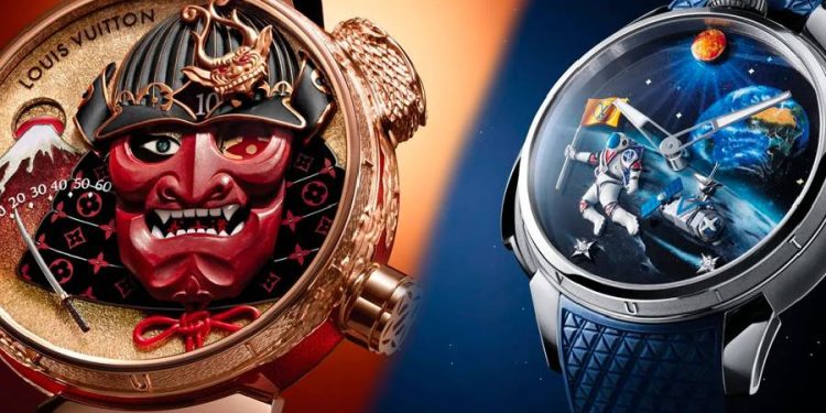 Louis Vuitton redefine la alta relojería con el Tambour Bushido Automata