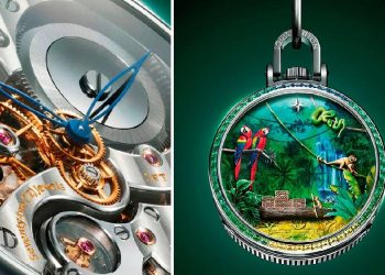 Louis Vuitton Escale en Amazonie: un homenaje a la selva en alta relojería