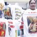 Moda papal en Gamarra ropa con la imagen del Papa León XIV