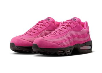 Las Nike Air Max 95 “Vast Grey/Hyper Pink” son un estallido de nostalgia y color para celebrar su 30 aniversario