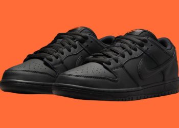 Las Dunk Low “Triple Black” destacan por su estética monocromática