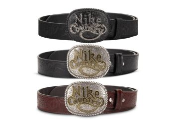 Nike reinventa el estilo western con su nueva colección de cinturones cowboy