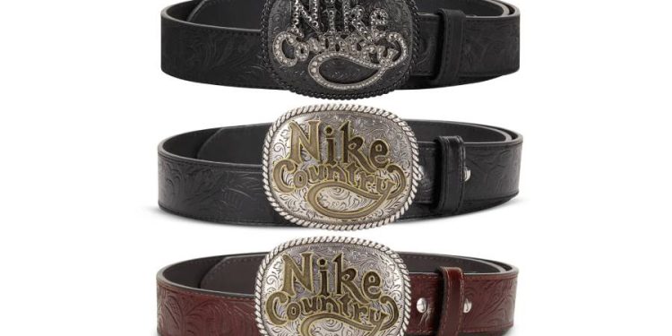 Nike reinventa el estilo western con su nueva colección de cinturones cowboy