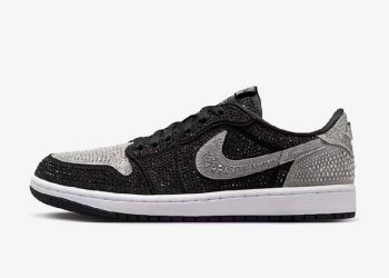 Las Air Jordan 1 Low OG con cristales Swarovski representa una fusión perfecta