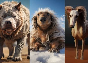 Cómo se transformarán nuestras mascotas dentro de un siglo según la IA